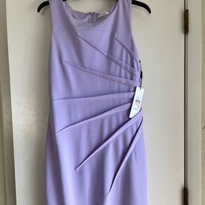 Calvin Klein Sheath Sunburst Dress